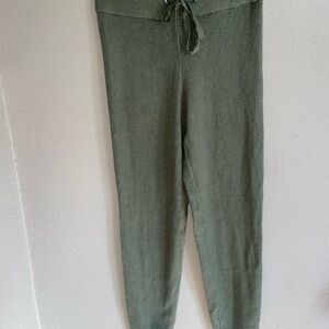 Vero Moda green Knit Trousers Small